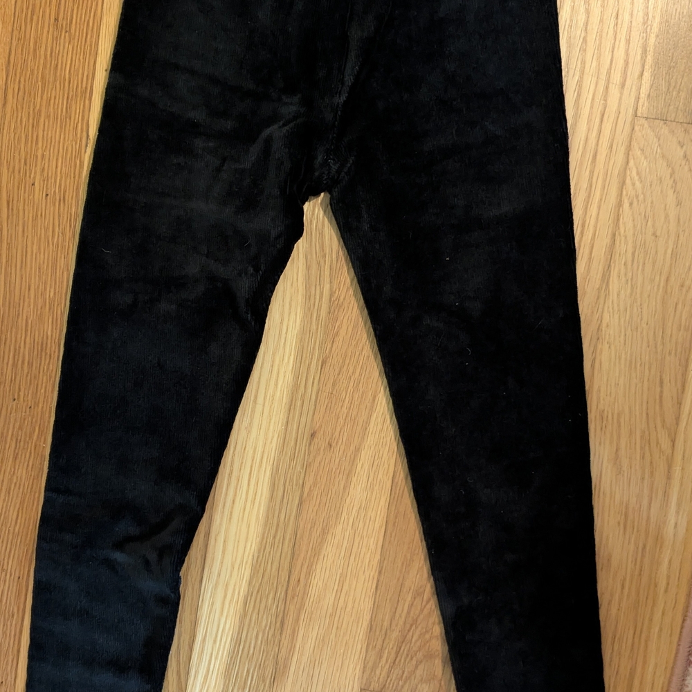 NWOT Hanna Andersson Charcoal Velvet Pants